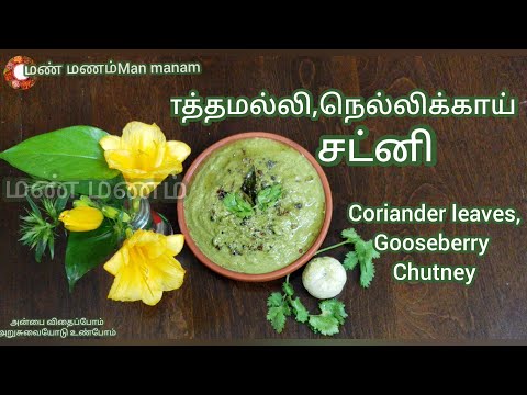 Easy Chutney | நெல்லிக்காய் சட்னி |  Amla chutney | Gooseberry Chutney | Healthy chutney | Chutney