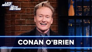 Conan O'Brien Pitched Changing Late Night to Nighty Night, Shares His Least Favorite Bits (Extended)