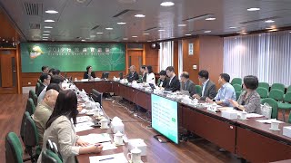 【新聞局】行政長官選舉管委會與總核算委員會交換意見