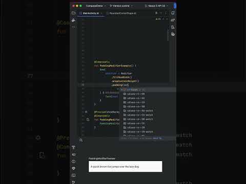 How to Add Padding to Composables  #jetpackcompose