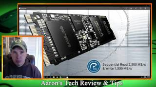 Samsung 950 SSD M.2 Drive - First Impressions