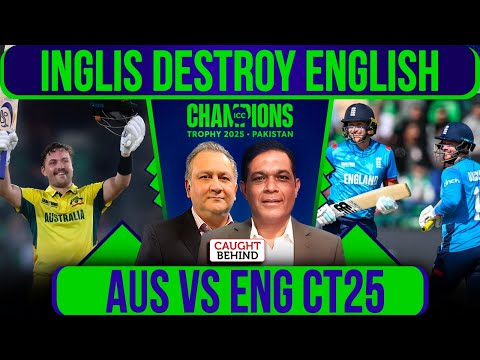 Inglis Destroy English | AUS vs ENG CT25 | Caught Behind