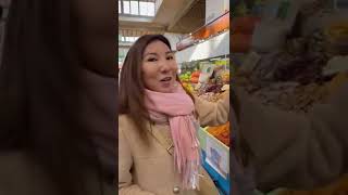 Green Bazaar Almaty| pork|fruits Зелёный базар Алматы #greenbazaar #shorts #openmarket #market #food