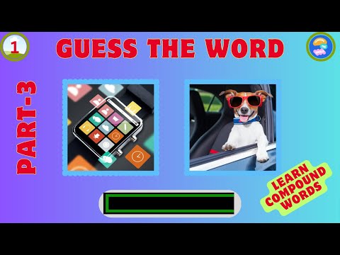 PART 3|Learn compound word |Guess 20 Words