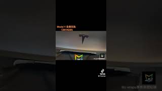 Model Y 全車改色（3M M261）+大燈燻黑
