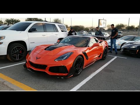 Chevrolet Corvette ZR1 vs FBO Charger Hellcat