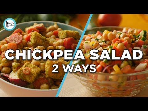 Chickpea Salad 2 Ways By Healthy Food Fusion