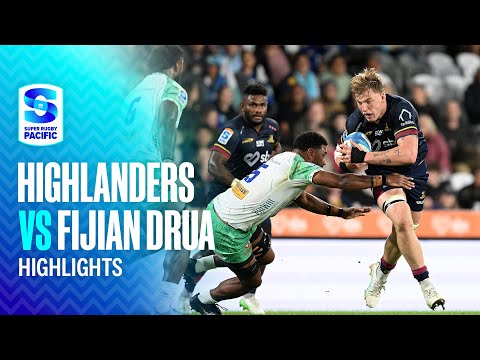 HIGHLIGHTS | Highlanders v Fijian Drua | Round 9, 2025