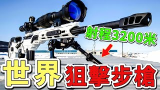 全世界最好的十把狙擊步槍，第一名曾創下3200米外精準擊殺的驚人記錄，堪稱神槍手最完美的搭檔。|世界物語  #世界之最 #出類拔萃 #腦洞大開 #top10  #武器解説 #狙擊步槍