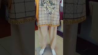 Embroidered 3pc Dhanak suite #likeforlikes #subscribe #beutifull #viral #hmm