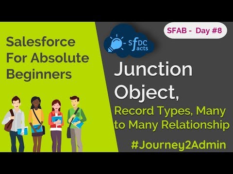 SFAB Day #8 | Record Types | Junction Object | Many To Many Relationship | SFDCFacts
