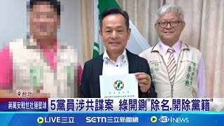 防共滲透! 5黨員涉共諜案 綠開鍘"除名.開除黨籍" 賴清德: 所有黨公職要謹慎小心│記者 │台灣要聞20250521│三立iNEWS