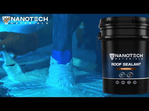 Sealing Pipe Penetrations with NanoTech Roof Sealant | Cool Roof Coating System