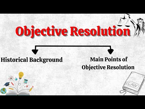 What is the Objective Resolution 1949? Key Points and Importance