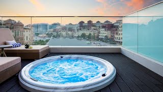 Novotel Hotel Bur Dubai | Full Tour 4K | Executive Suite with a balcony & jacuzzi.