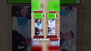 REDMAGIC 10S PRO VS PIXEL 9 PRO XL CHARGING TEST !! #redmagic #googlepixel #viral #shorts
