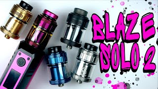 Blaze Solo 2 RTA Review & Wicking Tutorial