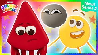 It's a Grey day | Series 2 Episode 12 Clip | Kids Learn Colours | Colourblocks