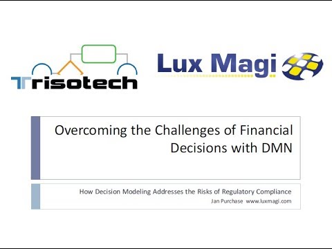 Overcoming the challenges of financial decisions with DMN