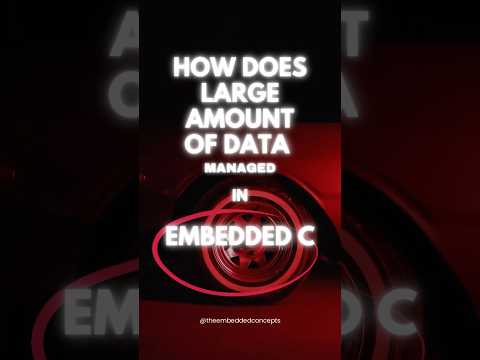 How does Embedded systems manage large amount of data? #embeddedsystems #automotive #embedded