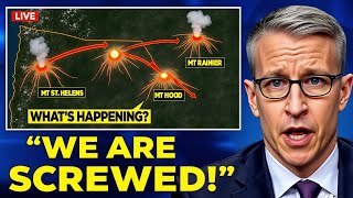USGS Issues RED ALERT After Satellite Detects Magma Tunnels Connecting Rainier to St. Helens & Hood