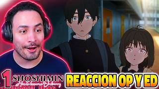 🥰¡ESTÁ HERMOSO!🔎Shoushimin Series Capitulo 1 REACCION Y RESEÑA