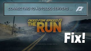 connecting to autolog servers need for speed the run pc fix | nfs the run