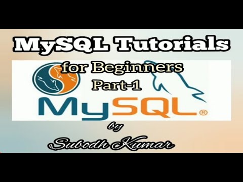 MySQL Tutorials for Beginners | Subodh Kumar