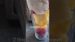 Pink Pattaya powder smoothie,  healthy eating #whatieatinaday #healthyeats #recipe #healthyfood