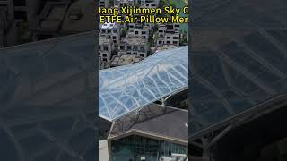 ETFE cushion air pillow from Wanhao China #architecture #tensilemembrane #design  #ETFE #travel
