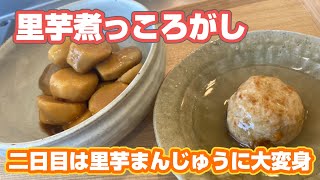 #里芋#煮物#料理人 里芋煮っころがし　二日目は里芋まんじゅうに大変身