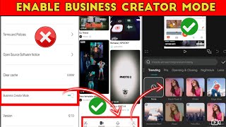 Capcut Business Option Not Showing
