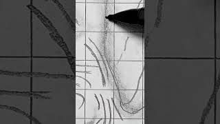 I tried a grid sketch today!!! (aka grid drawing) #art #griddesign #artoftheday
