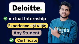 Deloitte Hiring 2023 | Full Time Job | Any Student can apply | Freshers | Location |Certificate |