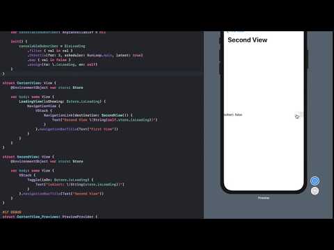 Common loading view in SwiftUI