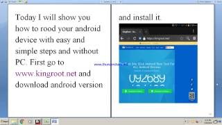 Android Rooting Without Computer