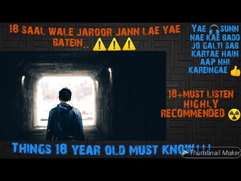 #18yearoldMUSTKNOW  When You Turn 18 Year Old you Must Know  These Things #withme