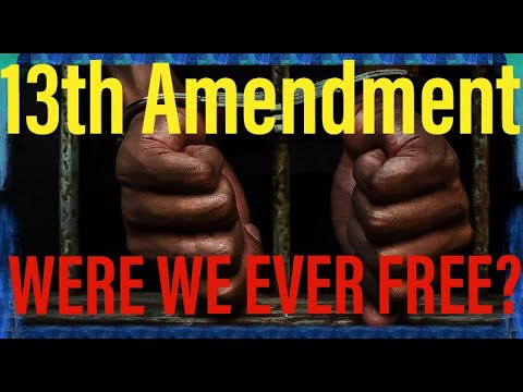 13th Amendment (Were Black people ever "FREE"?)