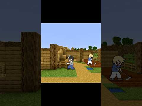 Helping a Farmer Villager: Building the Perfect Home in Minecraft!