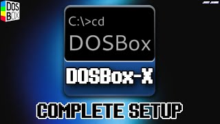 DOSBox-X Complete Easy Setup Guide #dosbox #dos #emulator