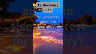 Recovery Plan #gymplan #recovery #sleep #guidence #finessfacts
