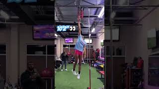 7th Grade #volleyball #player Milan Tallman Touches 10'2" #newlevel #jumptraining #fasttwitch #goals