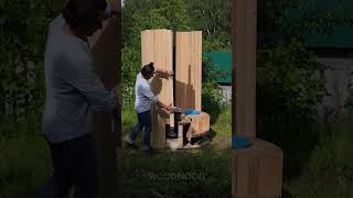 This DIY Wood Backyard Setup Is Total Goals 🔨✨