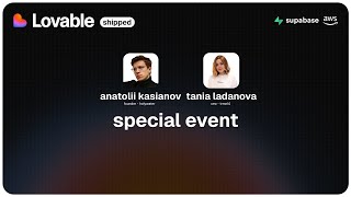 lovable shipped - special event with trmnl4