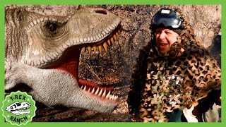 ☠️ Giant-Sized T-Rex Attacks Park Ranger LB ☠️ | 🦖🦕 T-Rex Ranch Dinosaur Videos