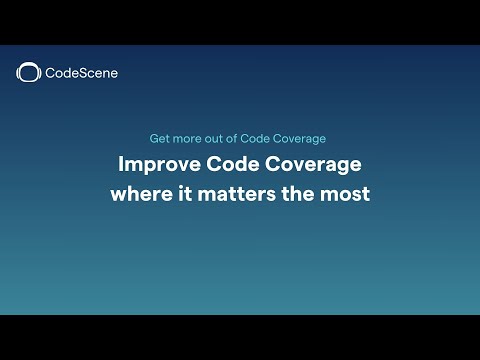 Improve Code Coverage where it matters the most  ‎| CodeScene Demos