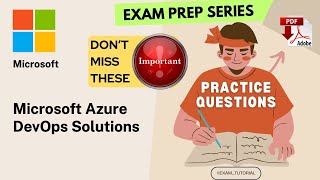 AZ-400 Exam Tutorial🔥IMPORTANT TOPICS🔥| Microsoft Azure DevOps Solutions MICROSOFT | Tips & Trick