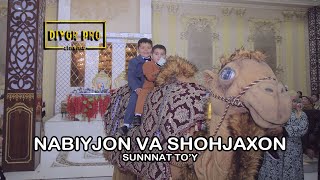NABIYJON VA SHOHJAXON SUNNAT TO'Y! SERGAYLAR SULOLASI! #diyorpro #diyorbekstudio #rek