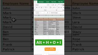 AutoFit Columns and Rows in Excel