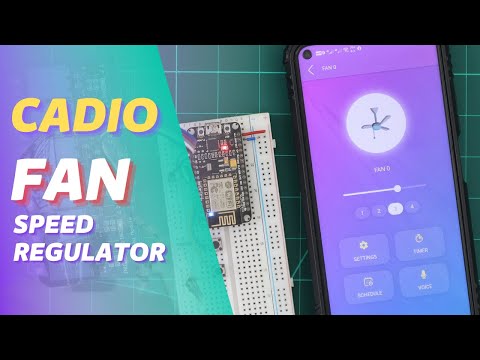 Fan speed control with CADIO fan device (ESP8266 - ESP32) | CADIO Home Automation